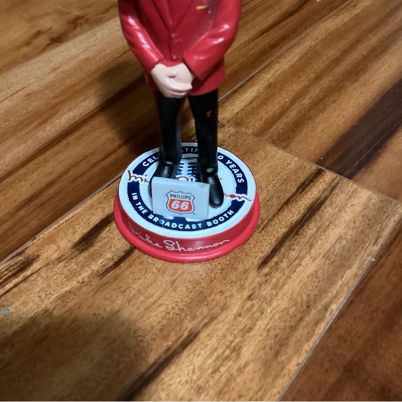 Mike Shannon Red and Black Bobblehead - Picture 5 of 5